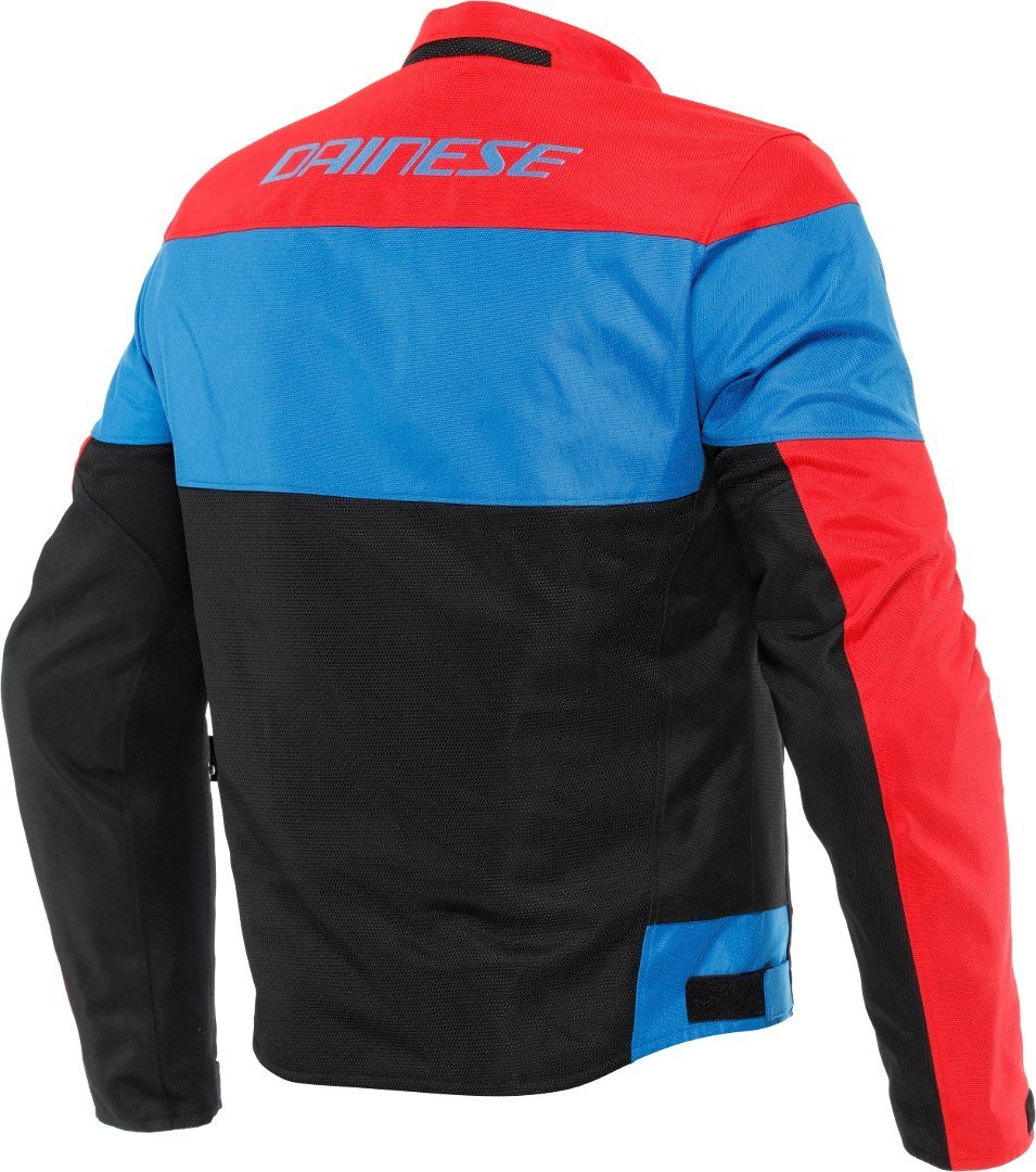 Dainese Elettrica Air Tex Motorcycle Textile Jacket black/red/blue 48 Figure 2