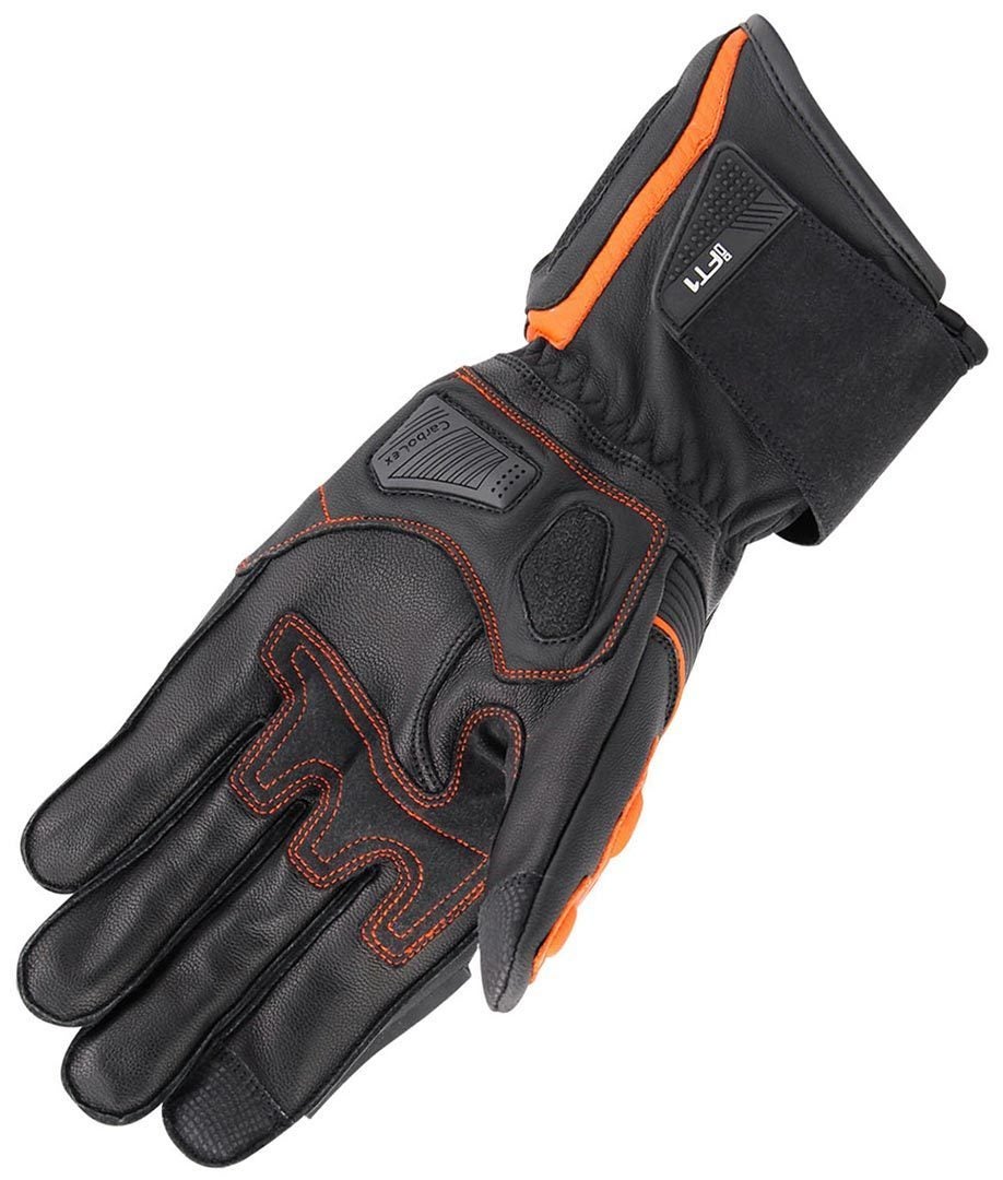 Orina Neptune Waterproof Motorradhandschuhe schwarz/orange 8 (M) Abbildung 2