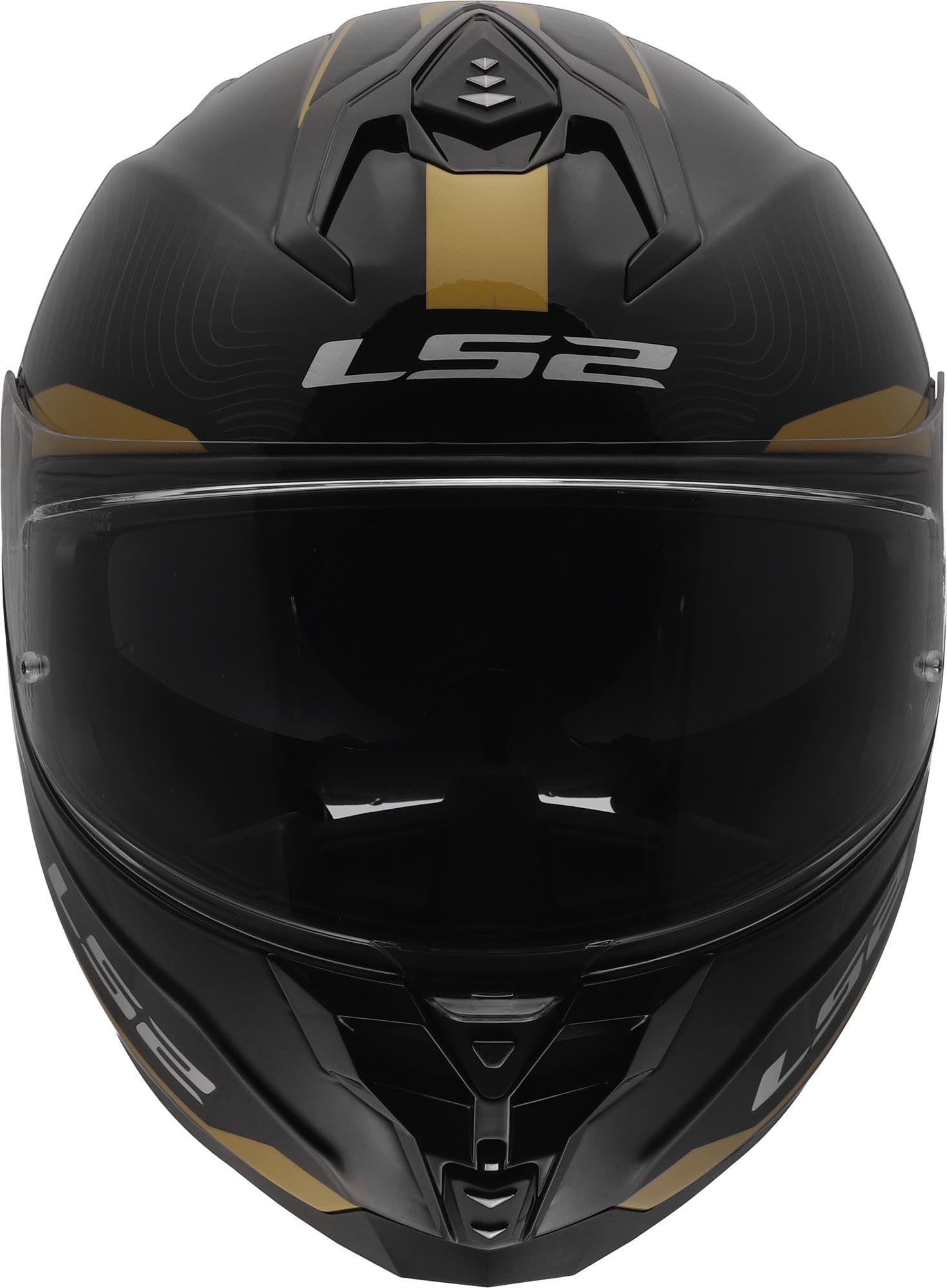 LS2 FF817 Challenger II Essential Cască Negru/Auriu M (57/58) Figura 4
