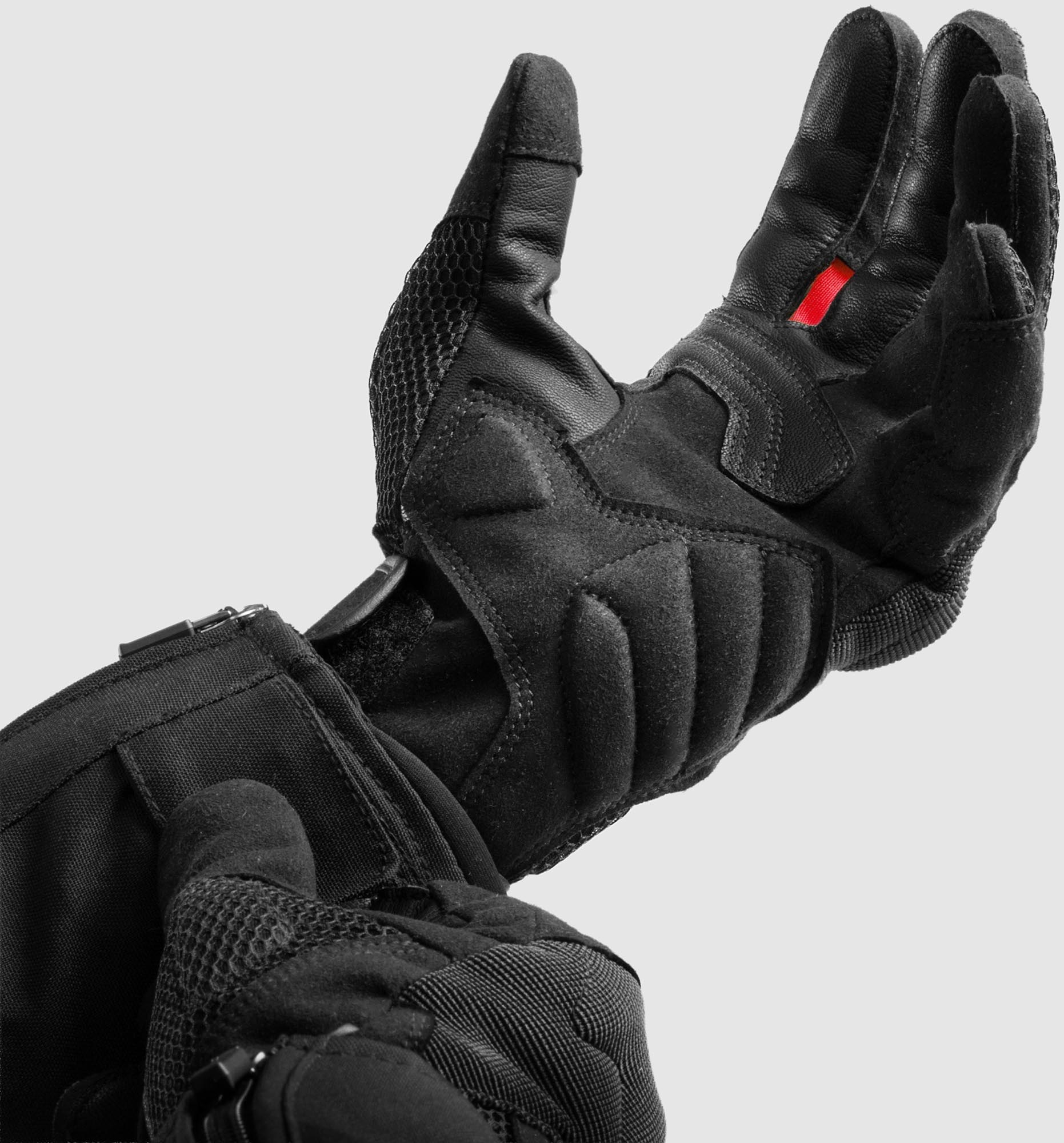 Rebelhorn Core Ladies Motorcycle Gloves black/red M Figure 8