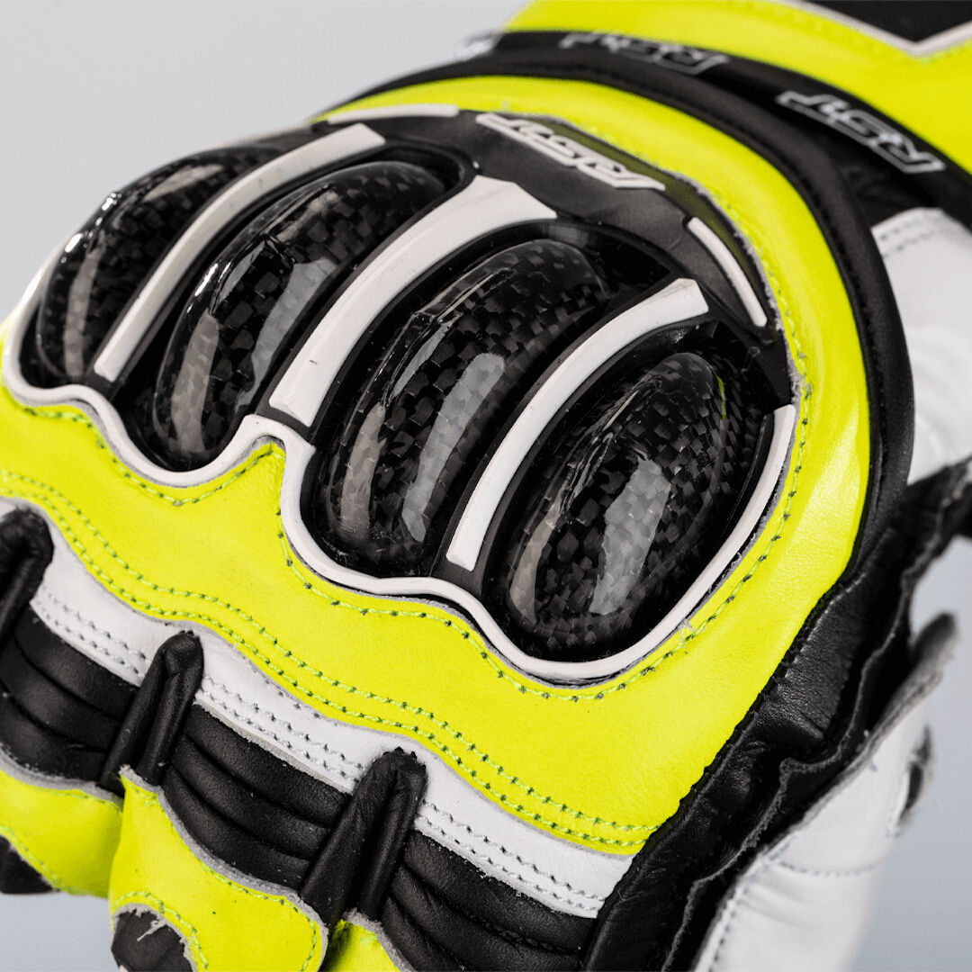 RST Tractech Evo 4 Motorradhandschuhe gelb/schwarz L Abbildung 5