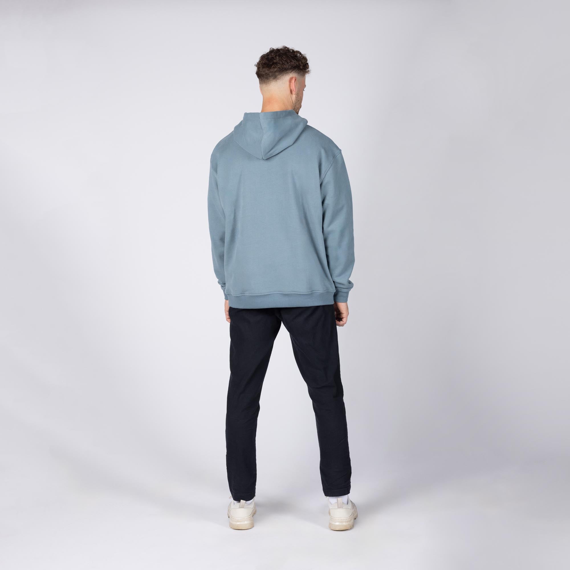 IXS Brand 1.0 후디 파란색/회색 XL 그림 8