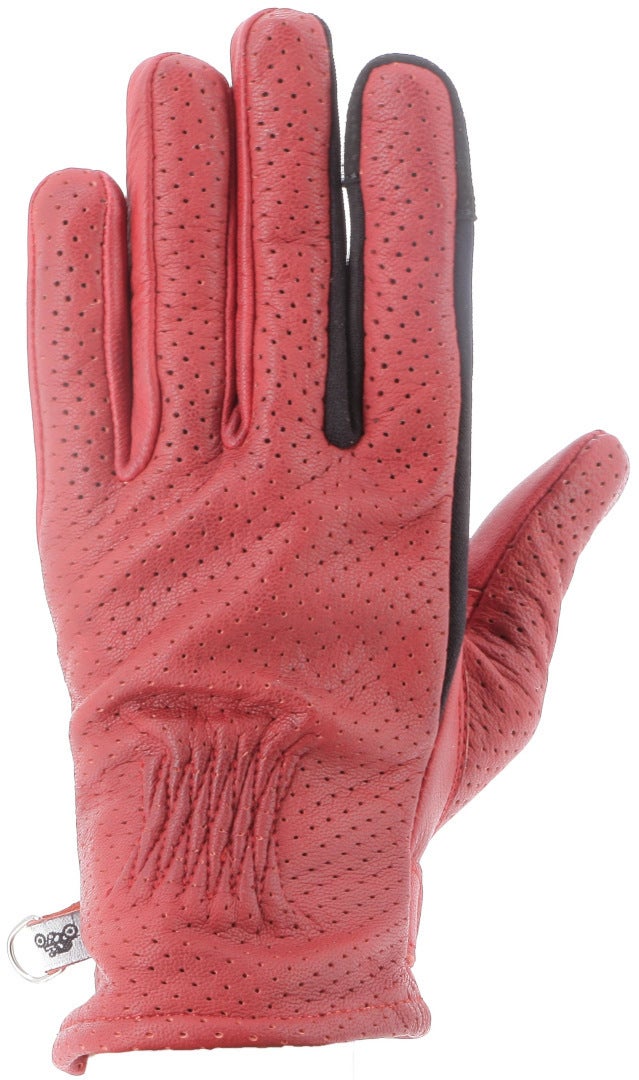 Helstons Candy Air perforierte Damen Motorrad Handschuhe rot 8 Abbildung 1
