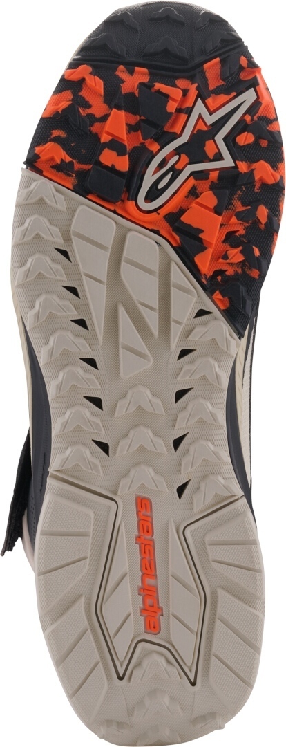 Alpinestars Speedstreet Pantofi de motocicletă bej/portocaliu 7 Figura 2