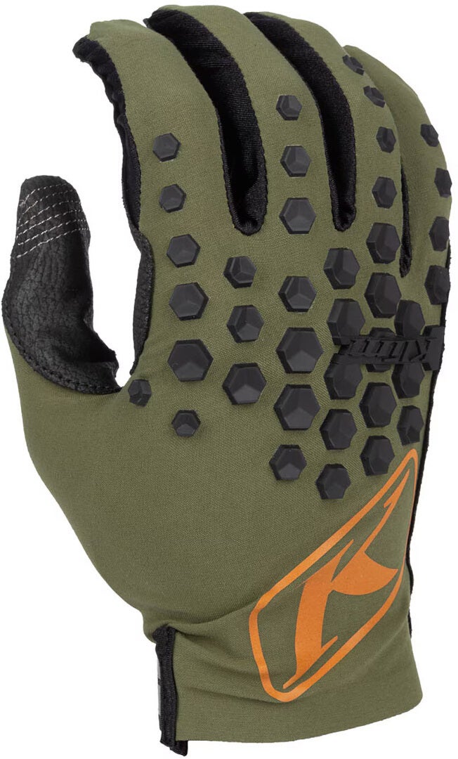Klim XC Pro Luvas de motocross verde L Figura 1
