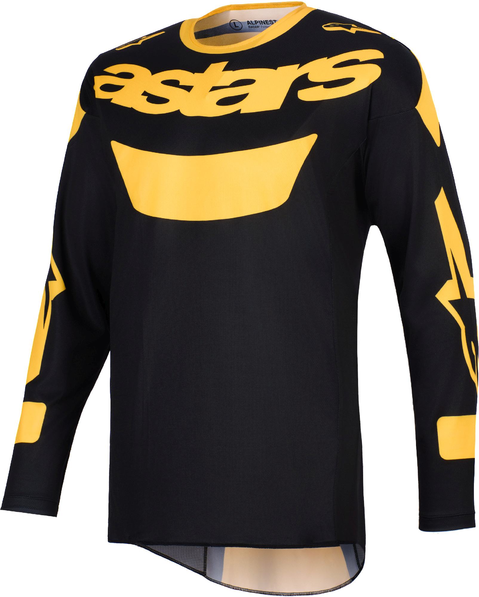 Alpinestars Racer Riway Motocross Jersey yellow/black S Figure 1