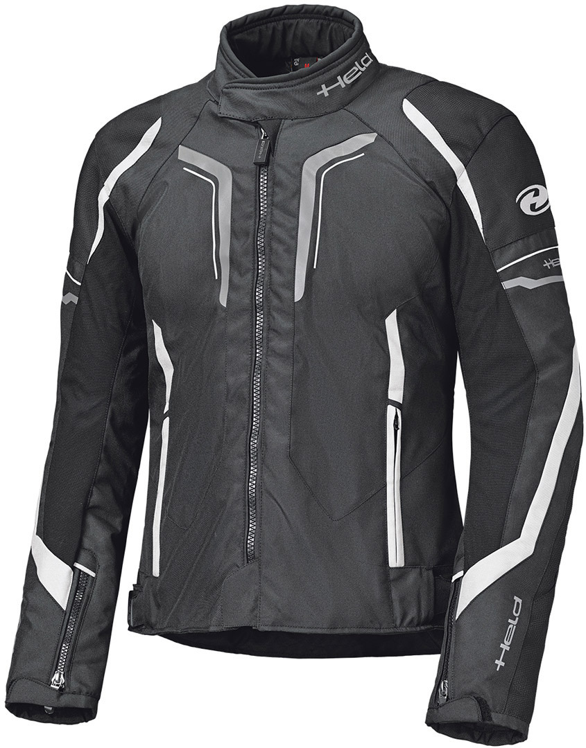 Held Smoke Jaqueta Têxtil de Motocicleta preto/branco L Figura 1