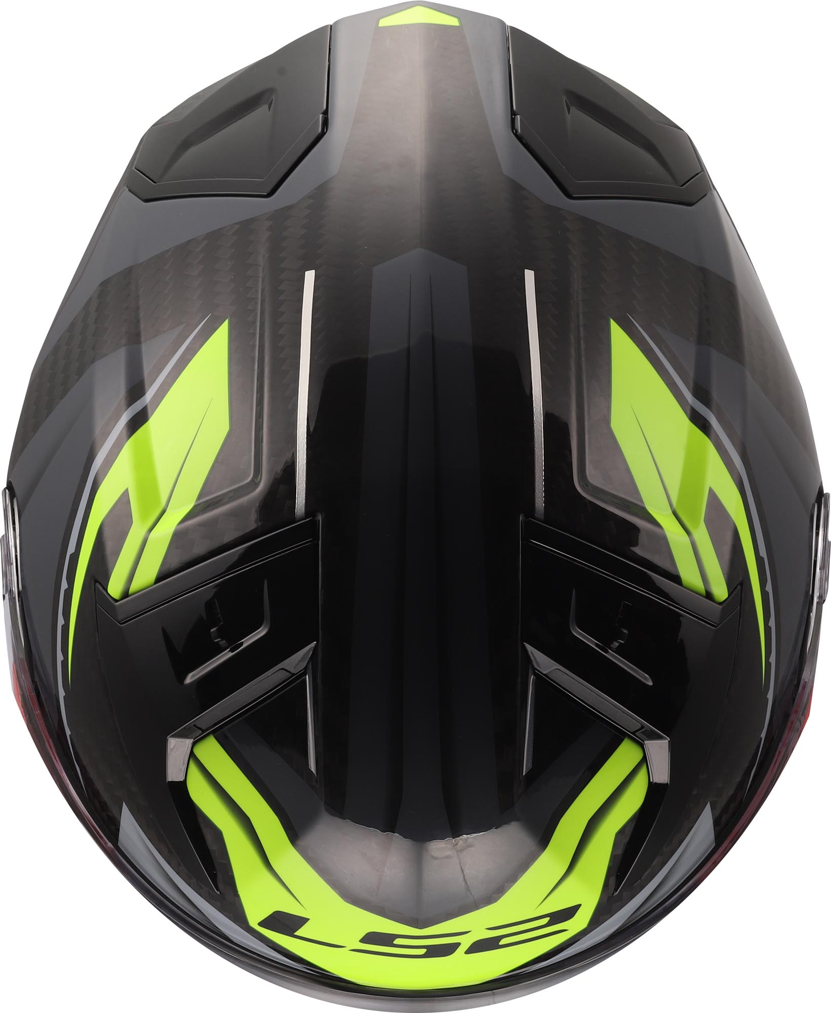 LS2 FF811 Vector II Carbon Savage Casque noir/jaune XL (61/62) Figure 9