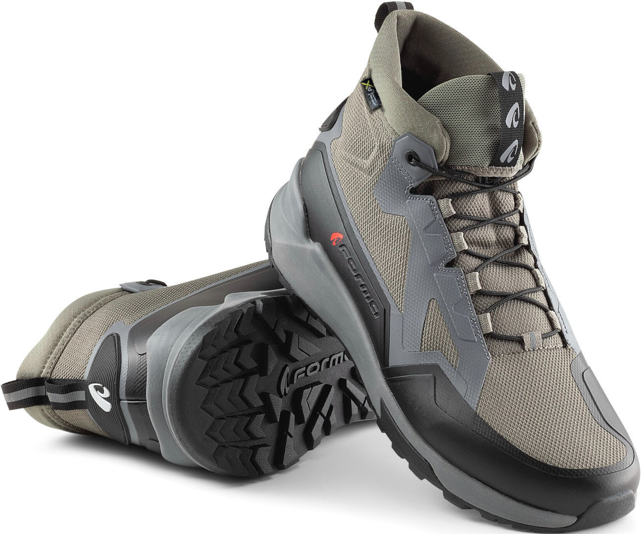 Forma Kumo Chaussures de moto Noir/Gris/Vert 38 Figure 1