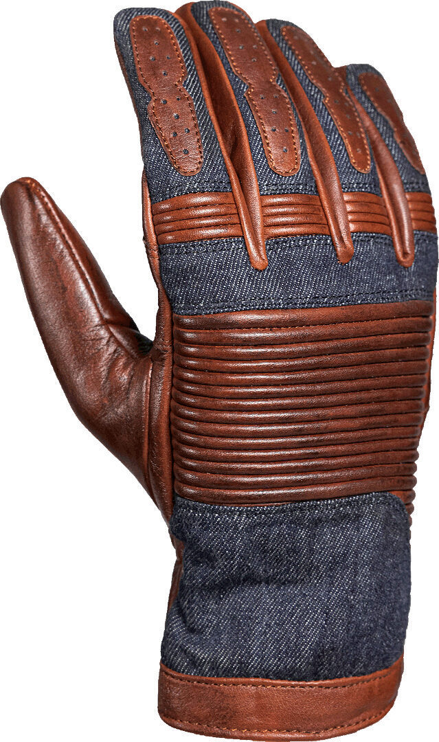John Doe Durango Motorradhandschuhe braun/blau L Abbildung 1