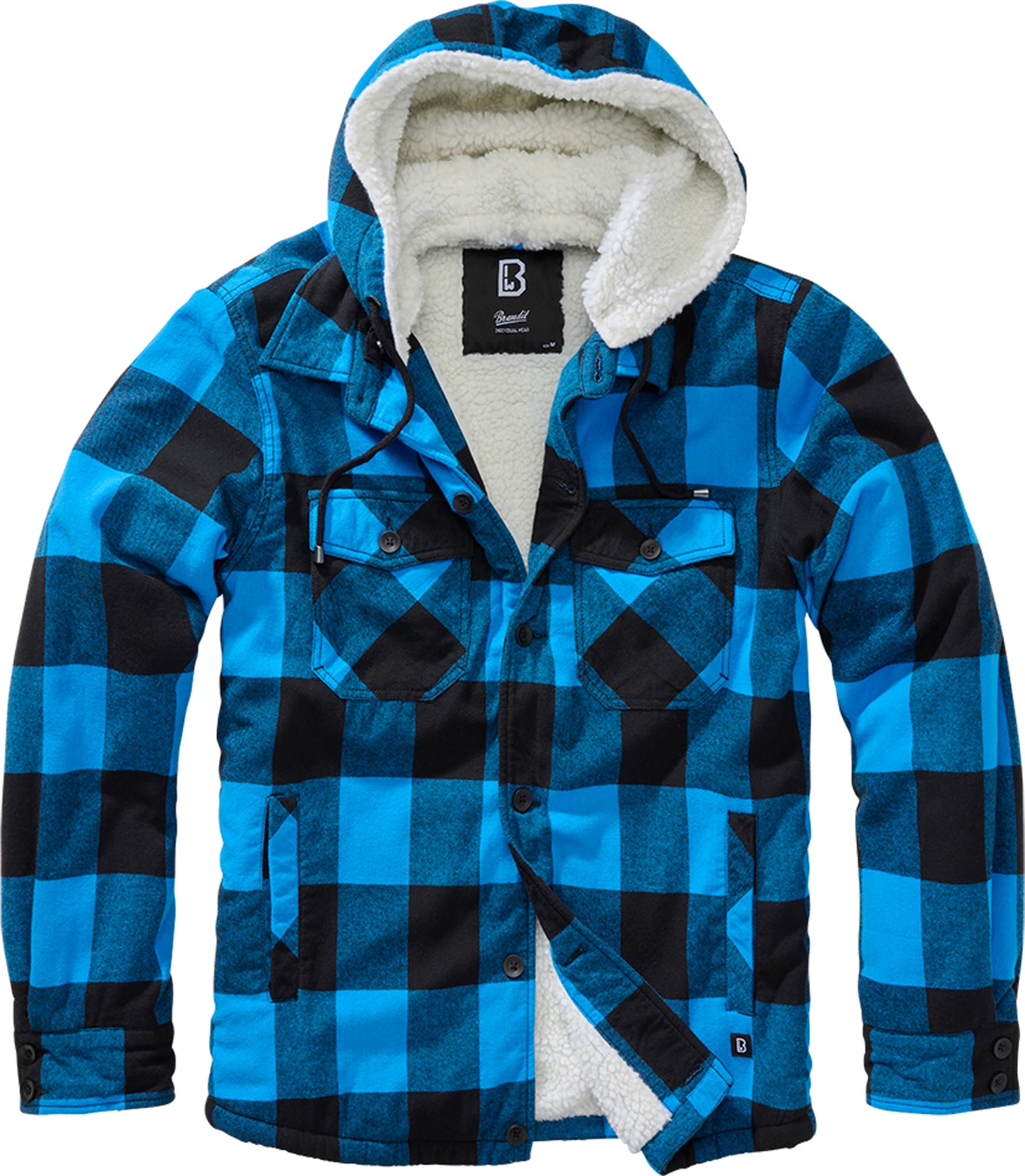 Brandit Lumber Jakke sort/blå 7XL Figur 1