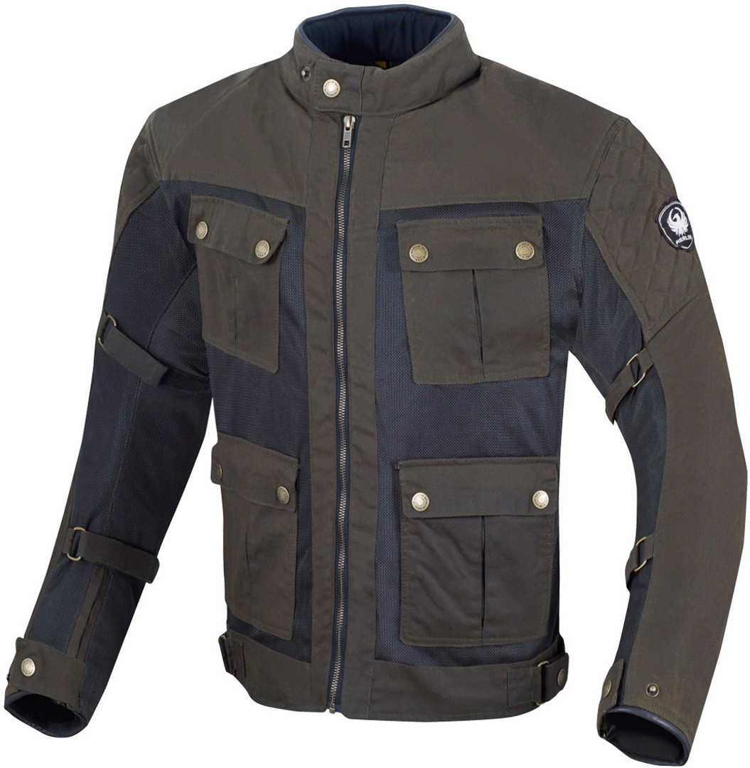 Merlin Chigwell Utility Motorcycle Waxed Jacket olive XL Figure 1