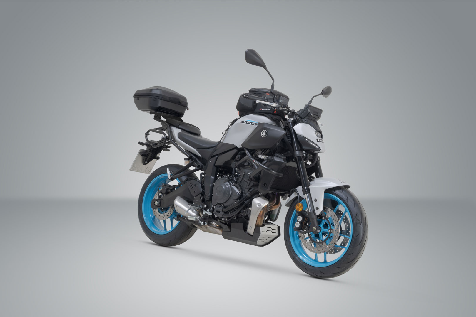 Sistem de carcasă superioară SW-Motech URBAN ABS - Negru. Yamaha MT-07 (24-). Figura 2