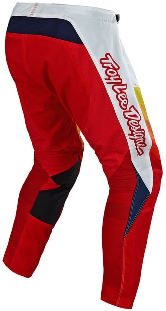 Troy Lee Designs SE Pro Mirage Motorcross broek rood/wit 30 Figuur 3