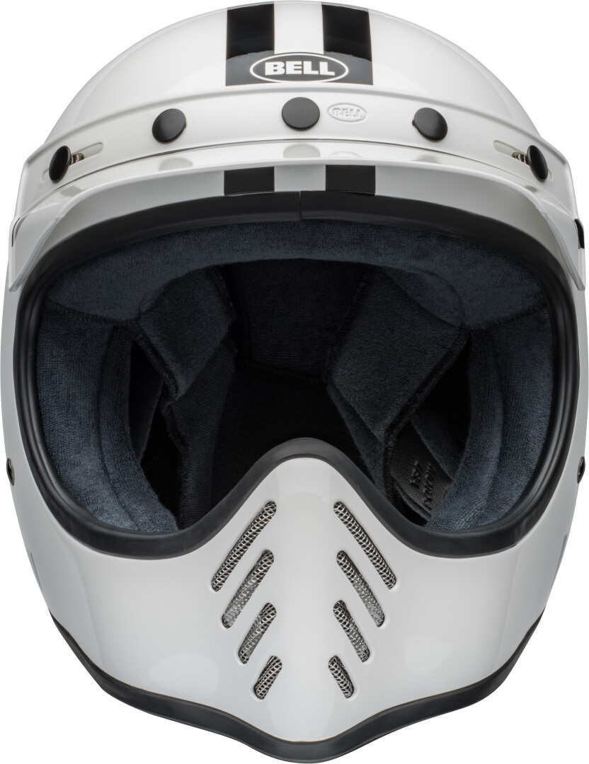 Bell Moto-3 Steve McQueen Motocross hjälm vit/svart S (55/56) Figur 3