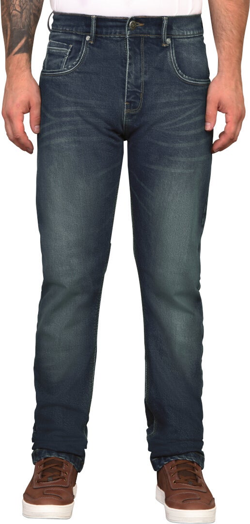 Modeka Finn Mono Motorradjeans blue stone waschung 36 Abbildung 1
