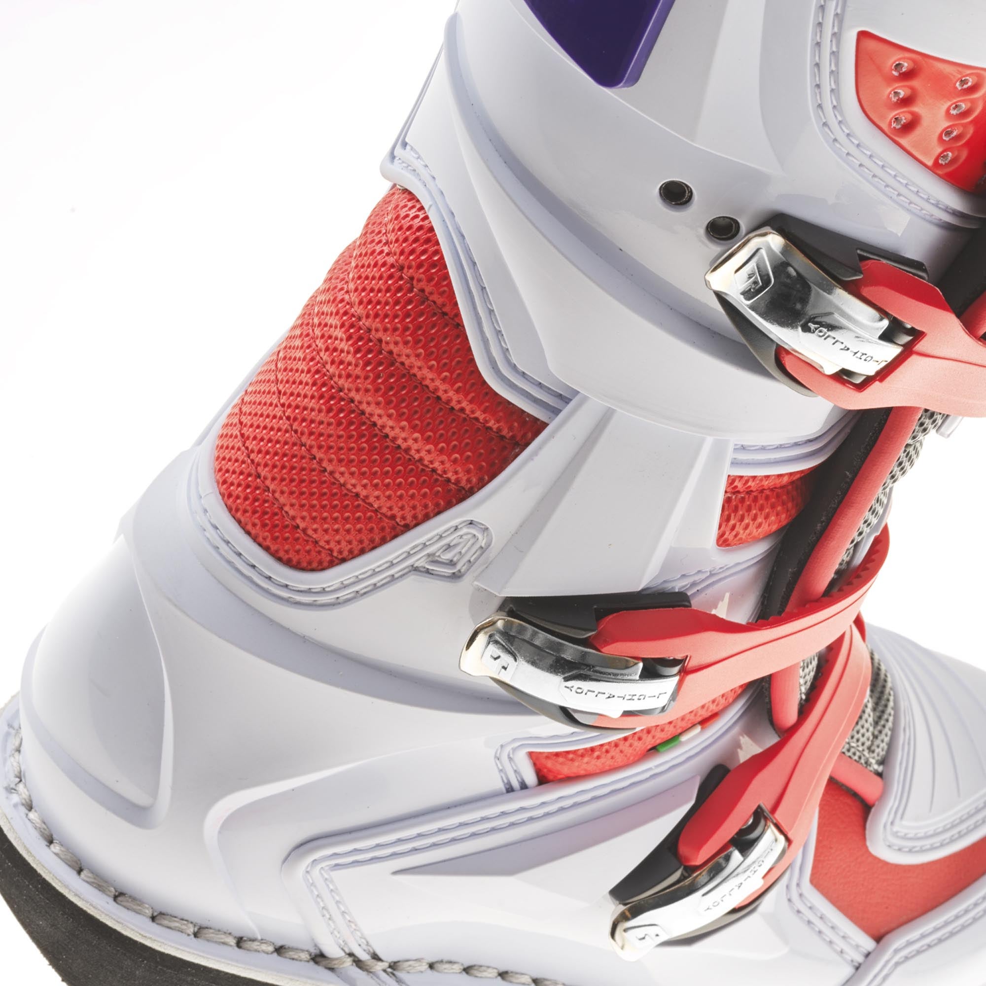Gaerne GX-J Botas de motocross infantis branco/vermelho 40 Figura 5