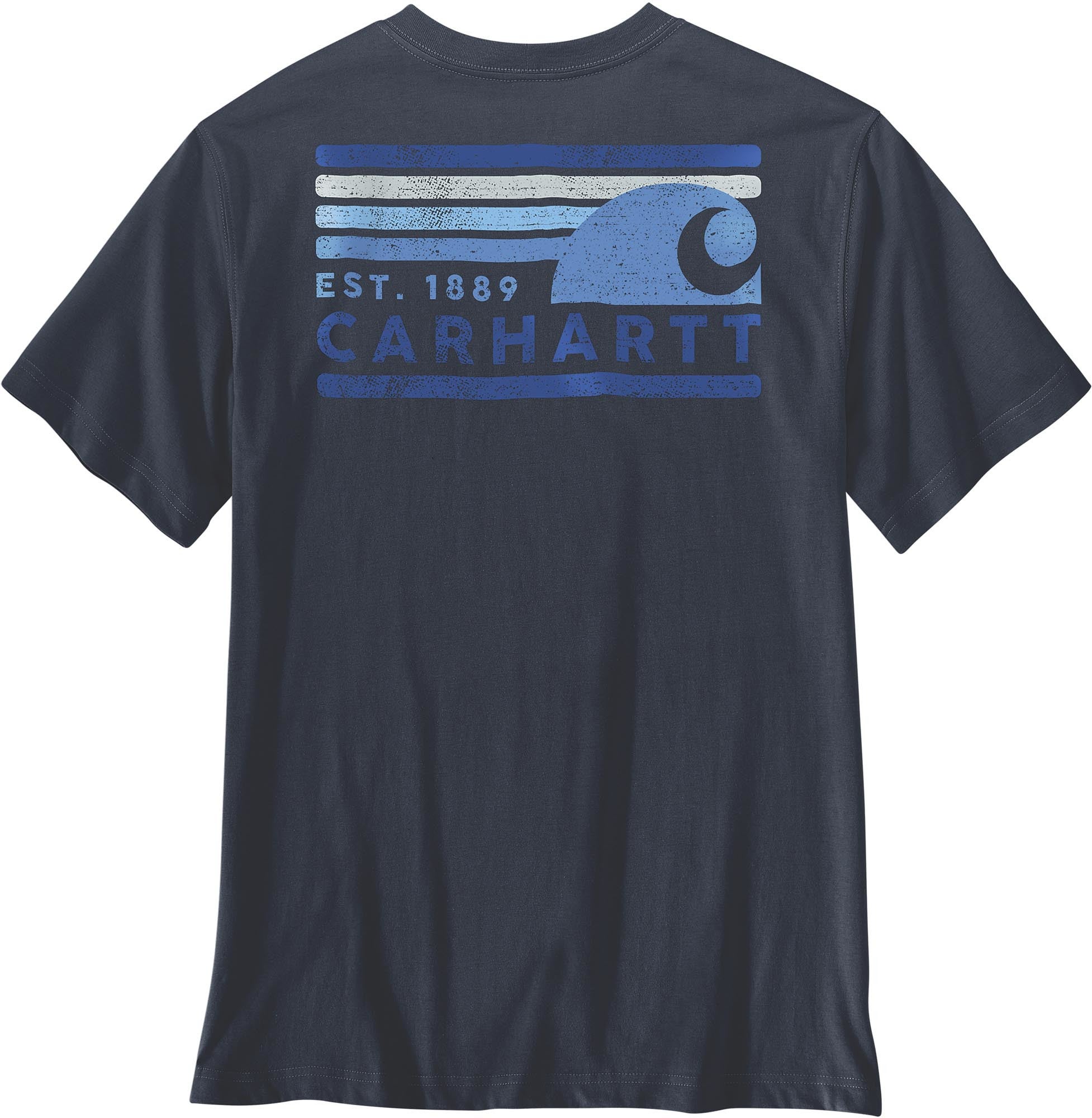 Carhartt Irvine Relaxed Stripe T-Shirt navy XL Figure 2
