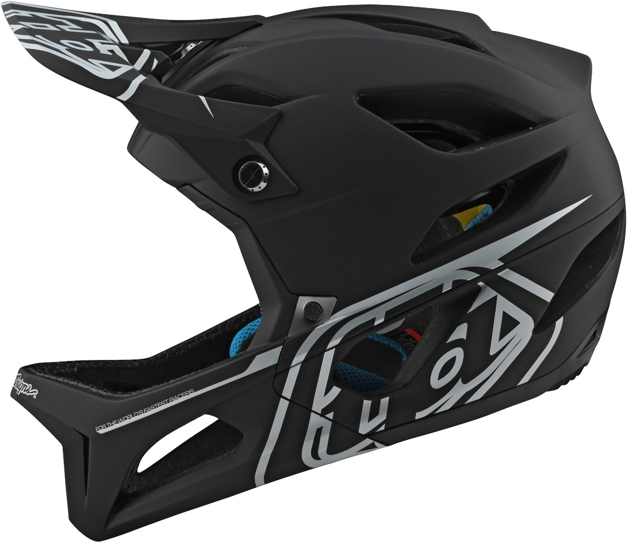 Troy Lee Designs Stage Stealth MIPS Cască Negru mat/argintiu M/L Figura 8