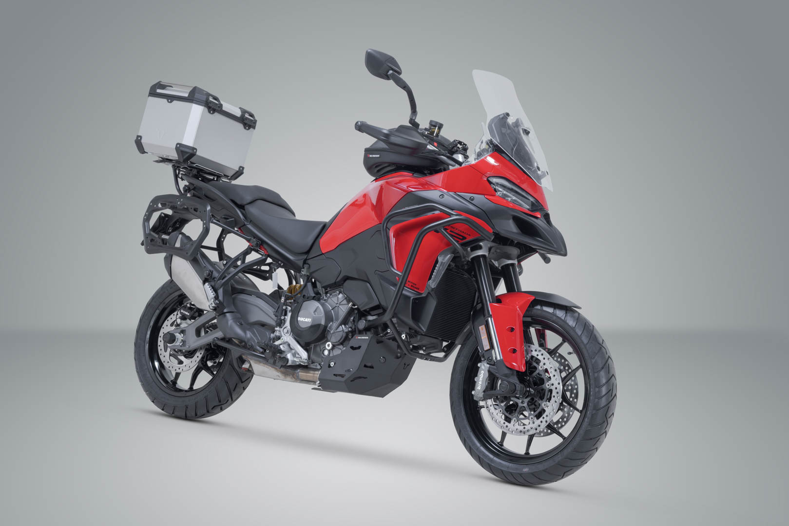 Sistem top case SW-Motech TRAX ADV - Argintiu. Ducati Multistrada V2 / V2 S (24-). Figura 2