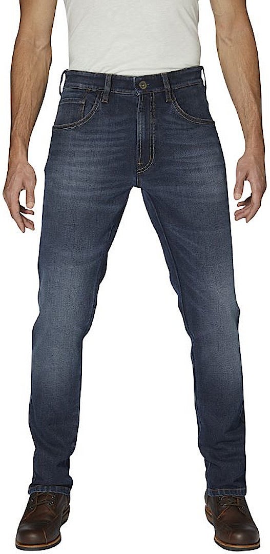 Rokker Rokkertech Tapered Slim Blue Jeans de moto 29/30 Figure 1