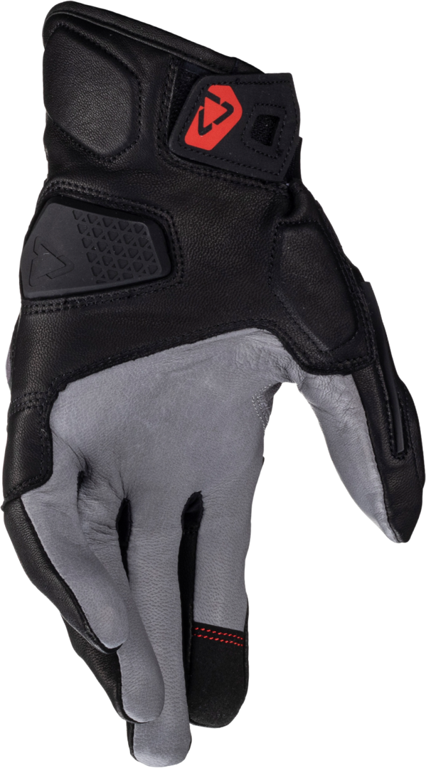 Leatt ADV HydraDri 7.5 Steel Short wasserdichte Motorrad Handschuhe hellgrau 2XL Abbildung 4