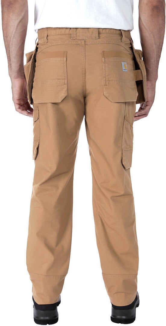 Carhartt Relaxed Straight Steel Rugged Flex Ripstop Double-Front Cargo Pants brown 34/32 Figure 9
