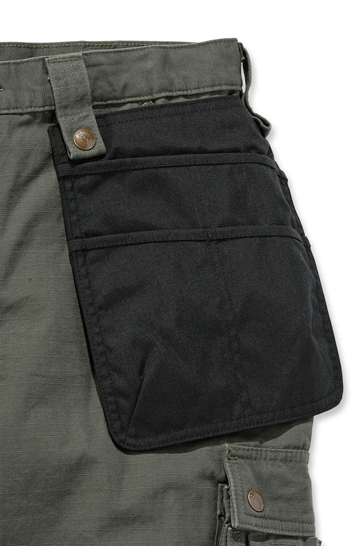 Carhartt Multi Pocket Ripstop 바지 짙은 녹색 32 L32 그림 4