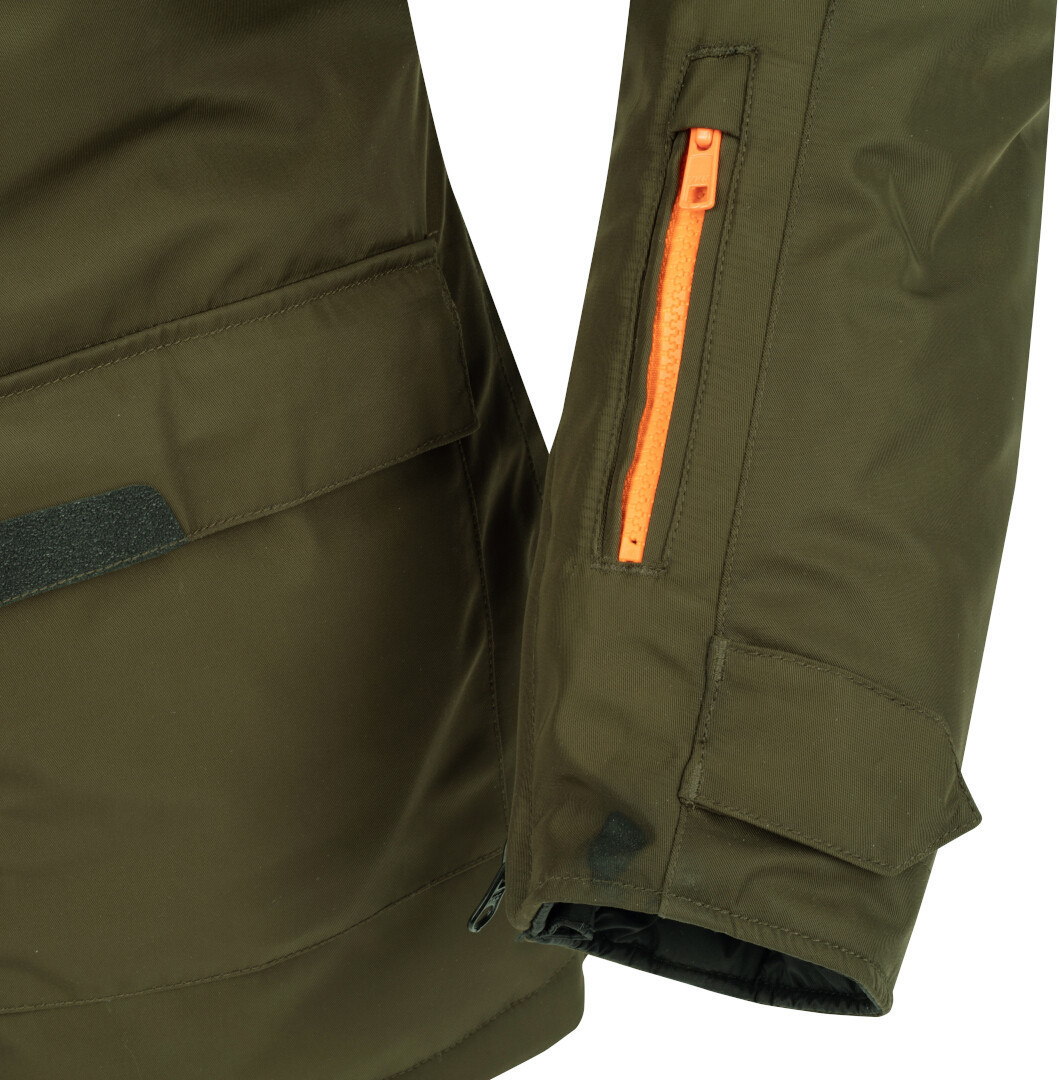 Side view of Bering Wembley waterproof Ladies Motorcycle Textile Jacket