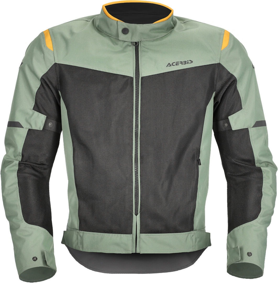Acerbis Ramsey Vented 2.0 Mesh Motorcycle Textile Jacket green/yellow M Figure 9