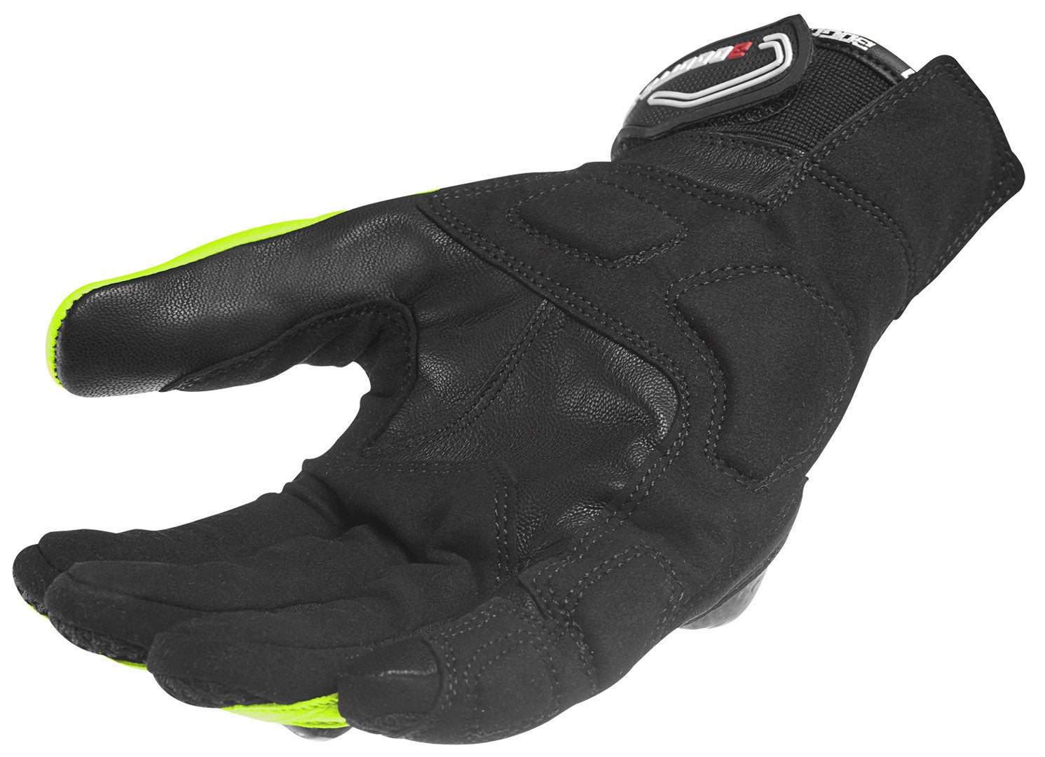 Bogotto Flint Motorcykelhandsker sort/gul 3XL Figur 4