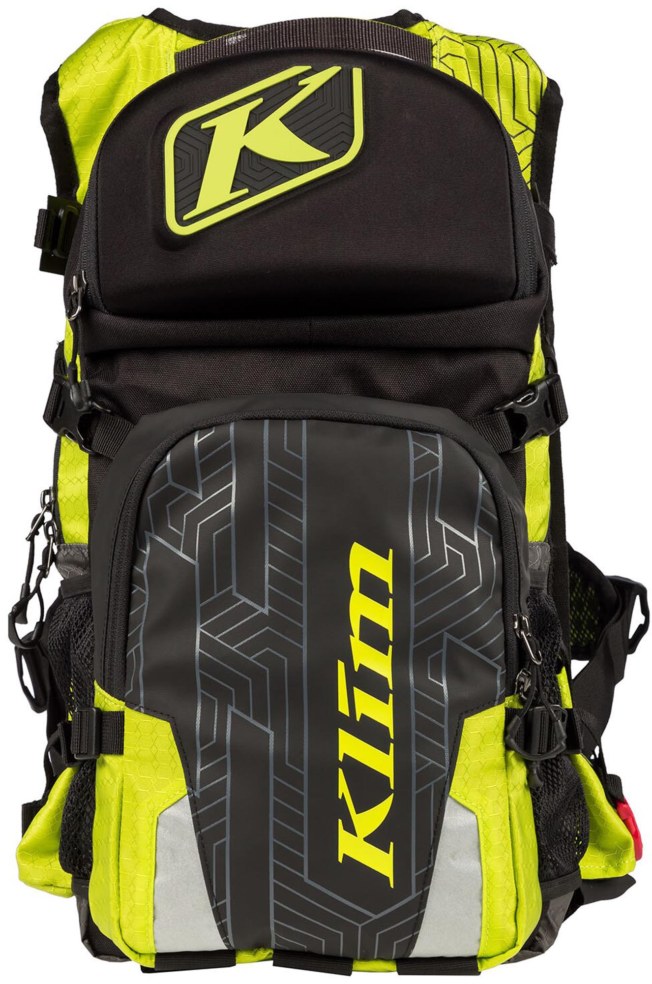 Klim Nac Pak 3L Hydrapak Rucsacul de hidratare negru/neon/galben Figura 2