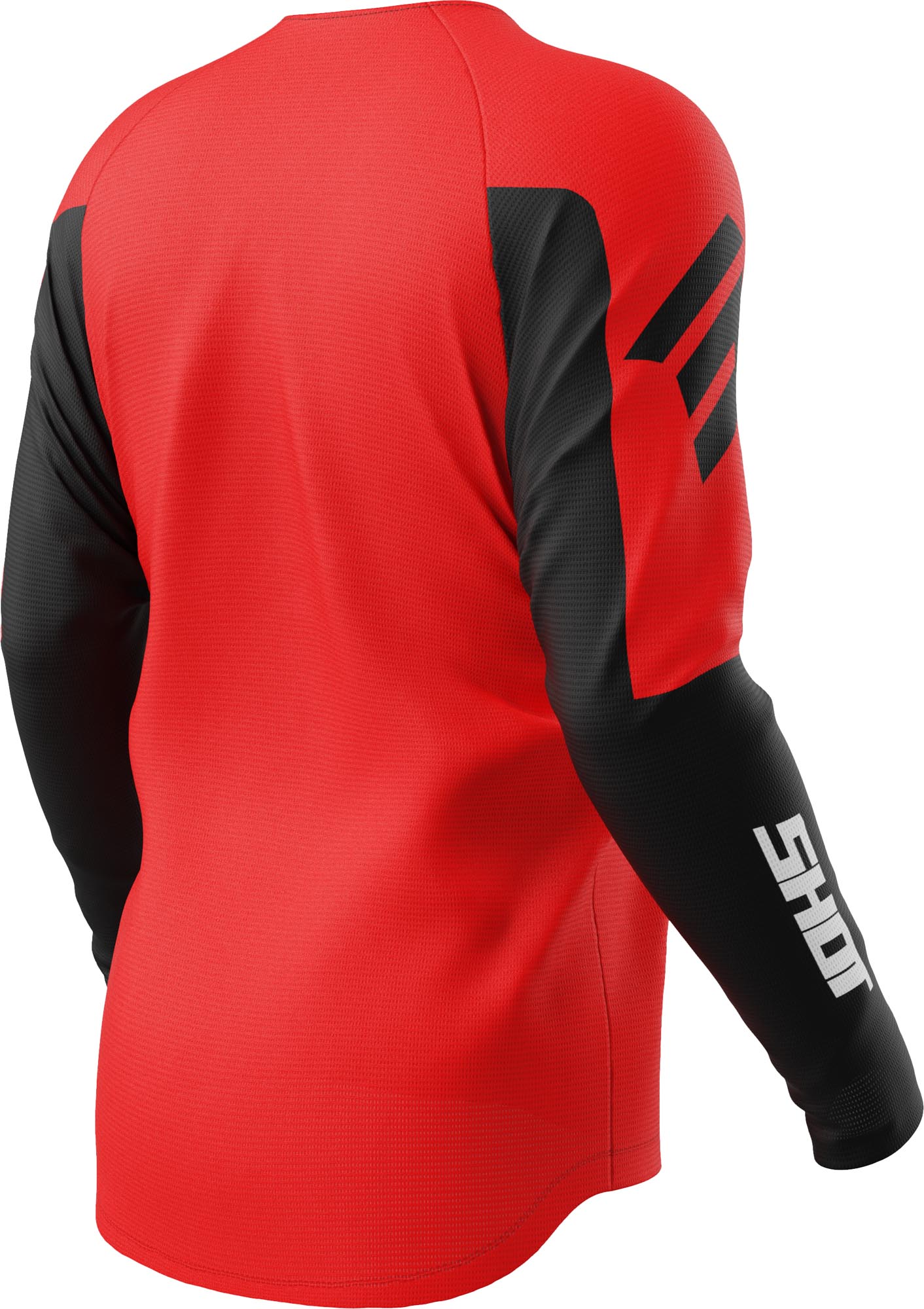 Shot Draw Private Maillot de motocross Rouge 4XL Figure 2