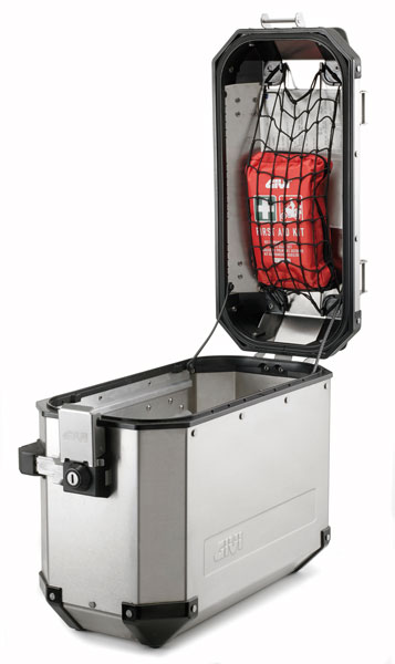 GIVI Trekker Outback/Trekker Dolomiti/Trekker Alaska Elastiskt bagagenät Figur 1