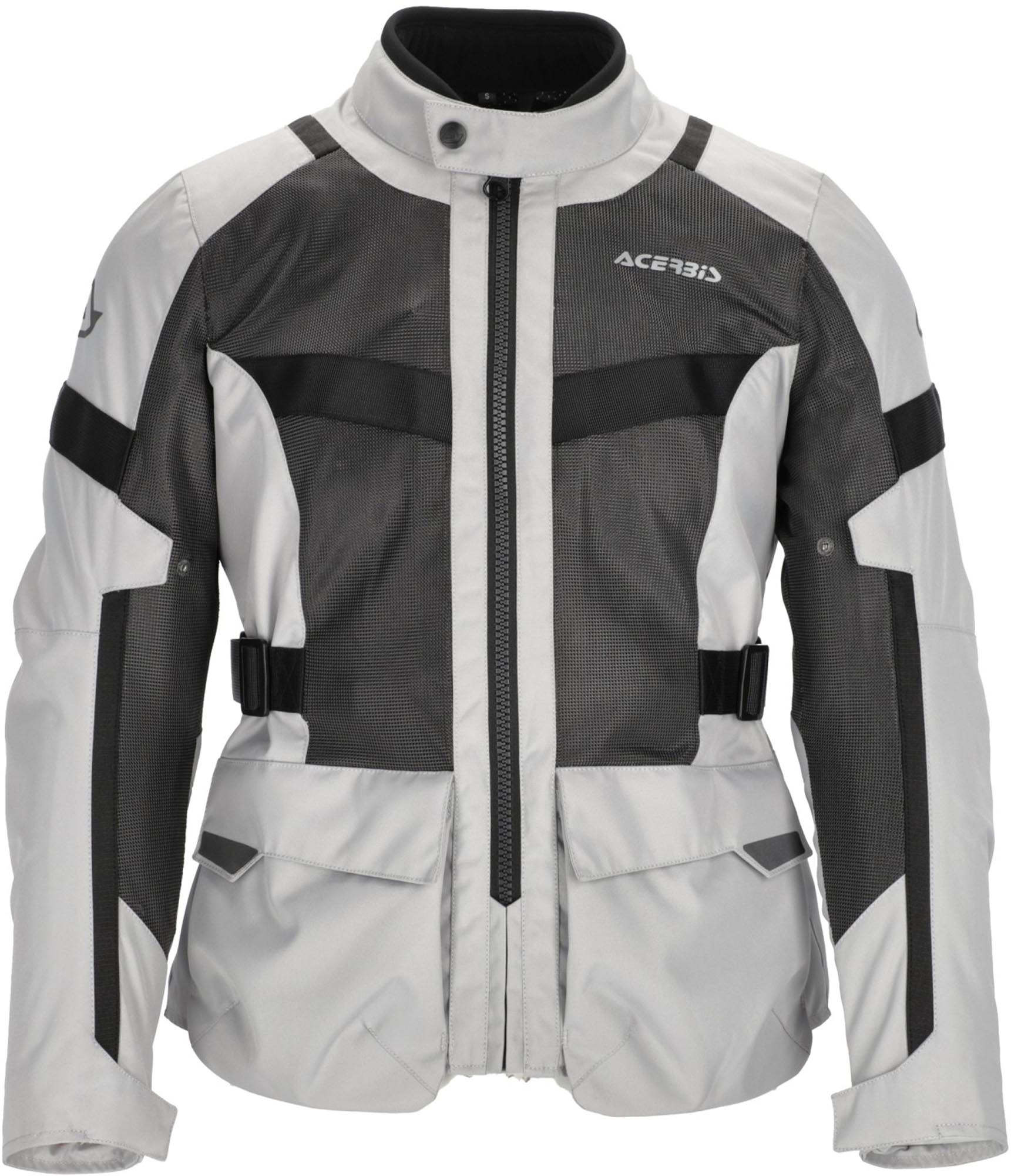 Side view of Acerbis Ramsey Vented Long Ladies Motorcycle Textile Jacket