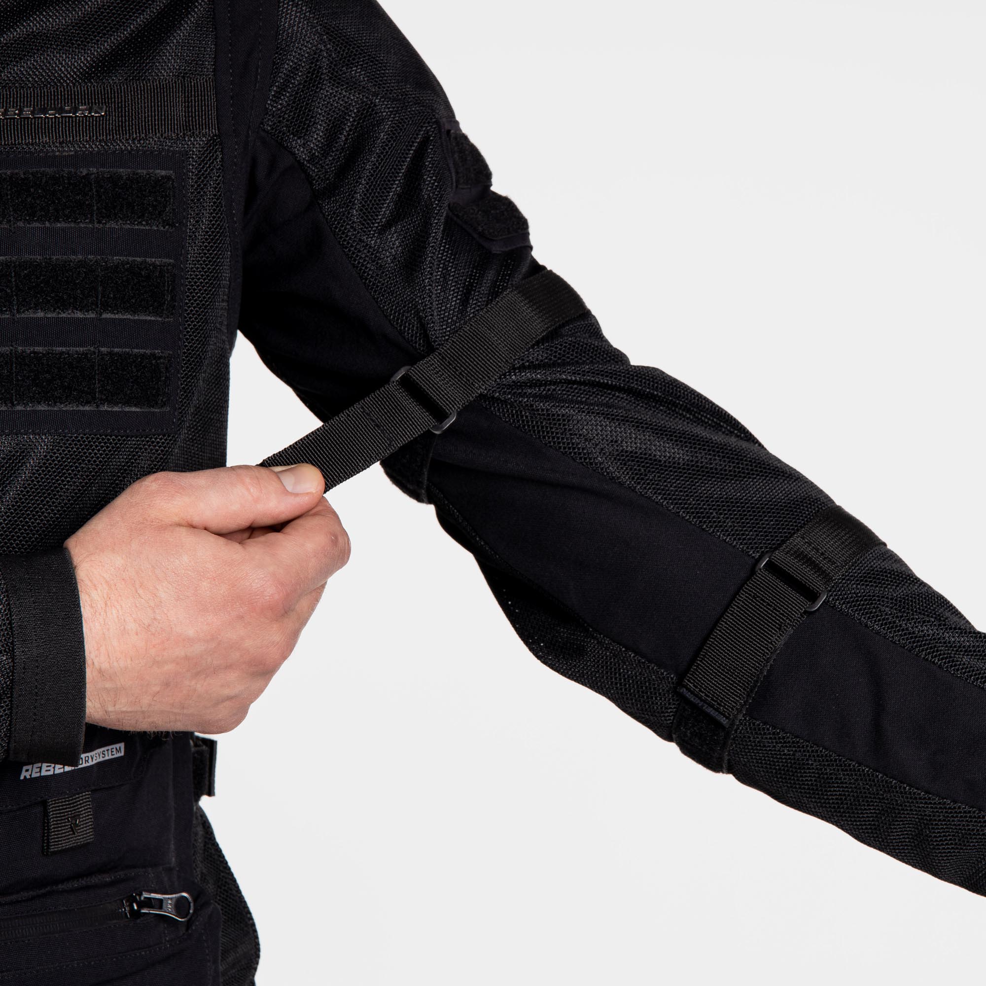 Side view of Rebelhorn Brutale Motorcycle Textile Jacket