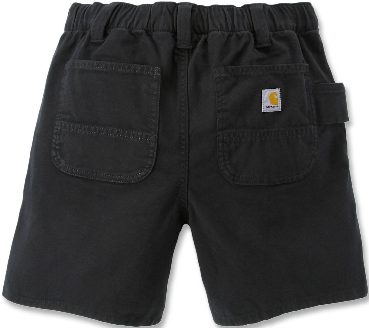 Carhartt Rugged Flex Relaxed Fit Canvas Work Damer Shorts Svart 14 Figur 1