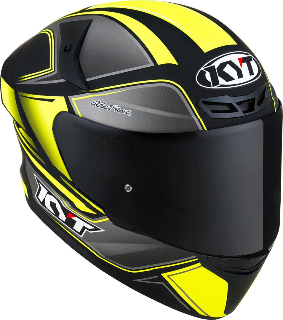 KYT TT Course Tourist Helm grau/gelb M (57/58) Abbildung 5