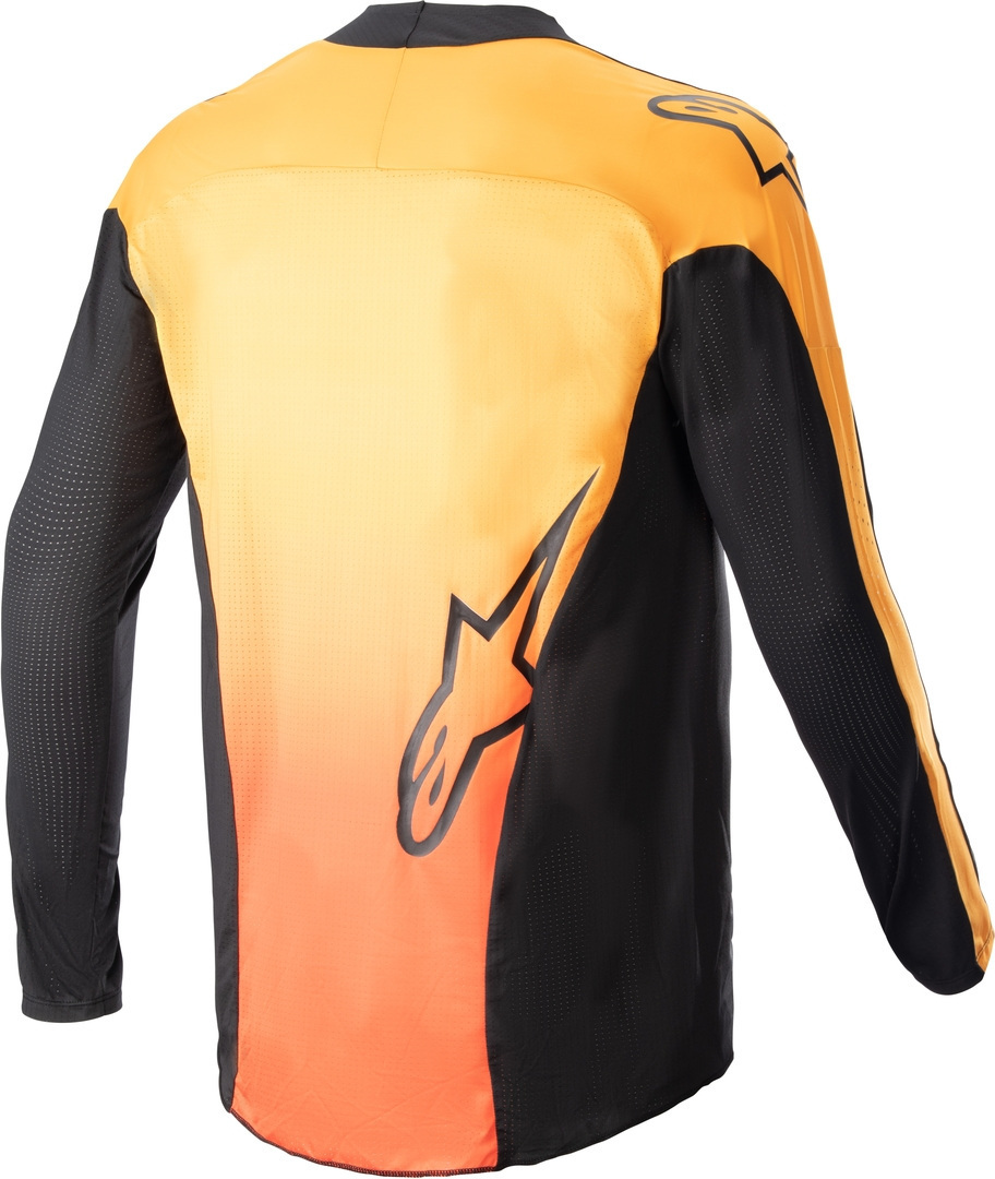 Alpinestars Techstar Sein Motocross trøje sort/orange L Figur 2