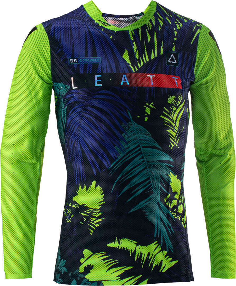 Leatt 5.5 Ultraweld Jungle 2024 Motocross Jersey M Abbildung 2