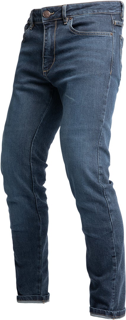 John Doe Pioneer Mono Vaqueros de moto Blue Stone Wash 28 L32 Figura 1