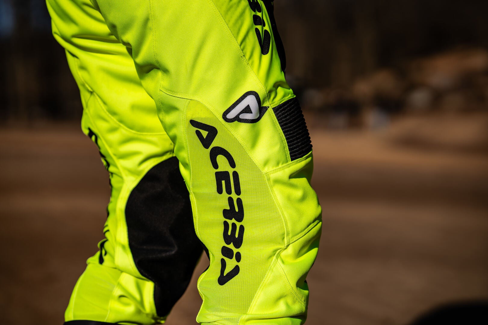 Acerbis MX-Track Askar Motocross bukser gul/sort 38 Figur 2