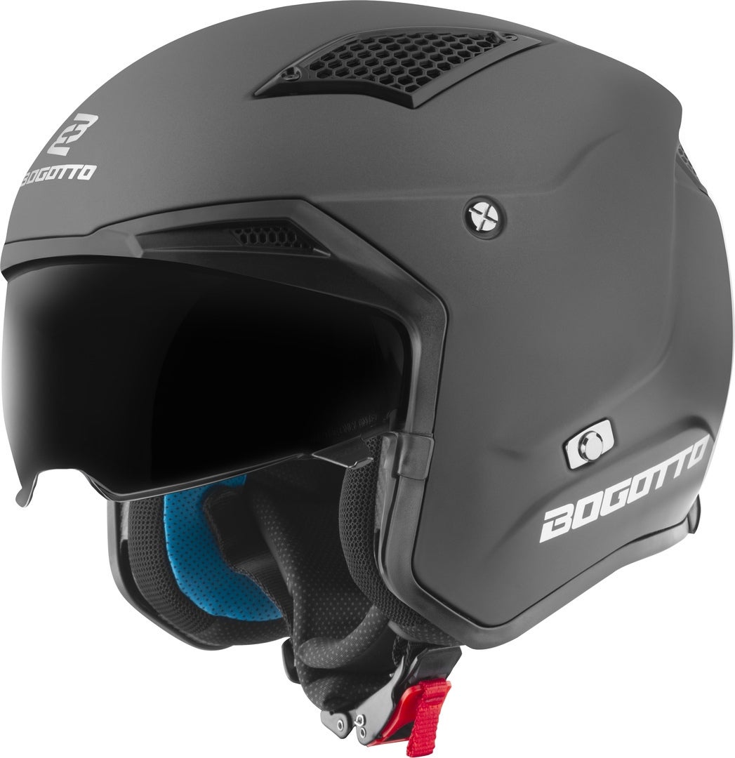 Bogotto Radic 22.06 Prilba Čierna mat XS (53/54) Obrázok 7