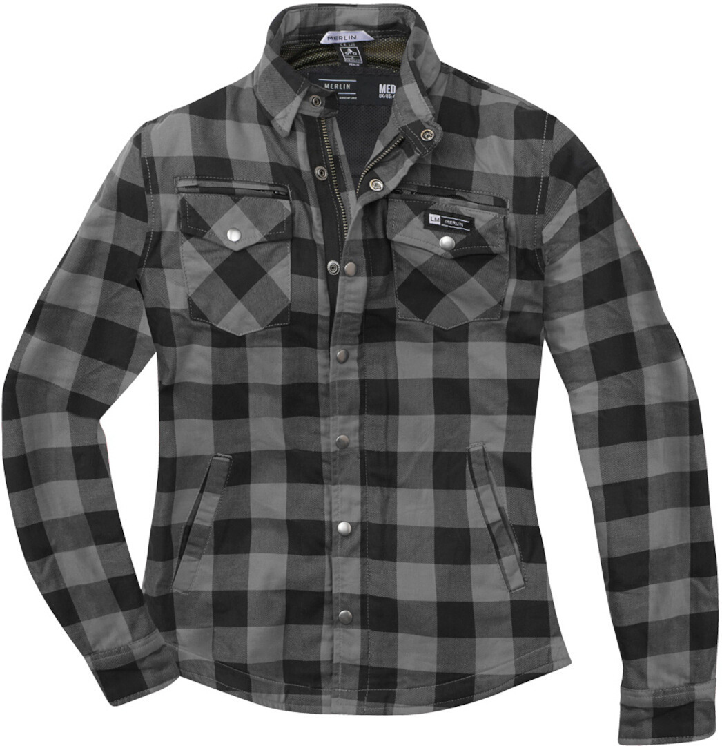 Merlin Madison Camicia da donna in moto grigio S Figura 5