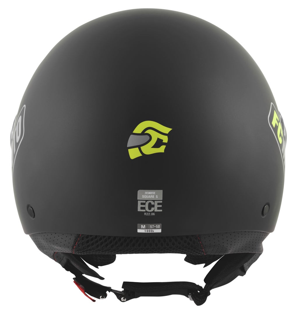 FC-Moto Square-RS Jethelm schwarz matt/gelb L Abbildung 5