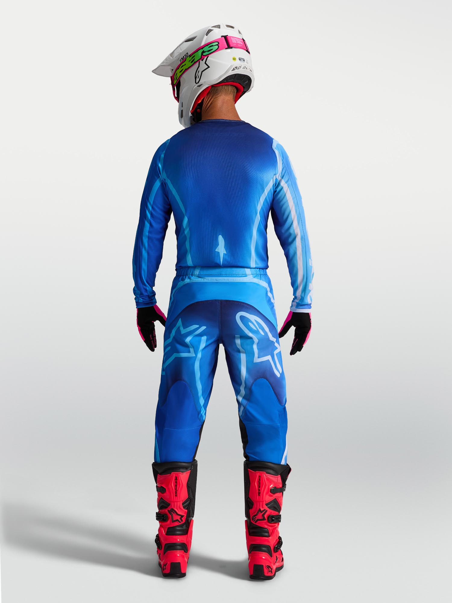 Alpinestars Fluid Kepler Pantalon de motocross bleu/bleu clair 30 Figure 7
