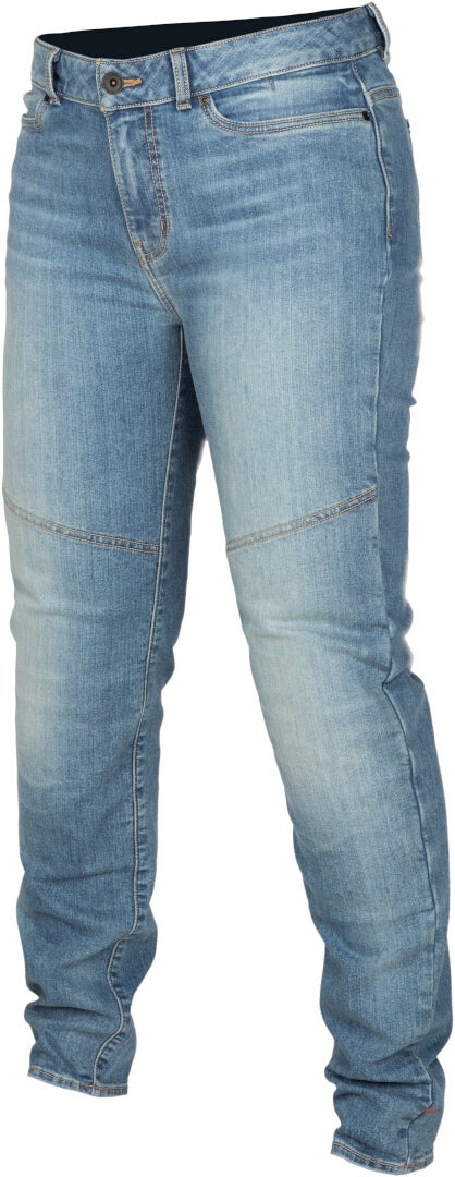 Klim Betty Tapered Stretch Damen Motorradjeans hellblau 16/30 Abbildung 1