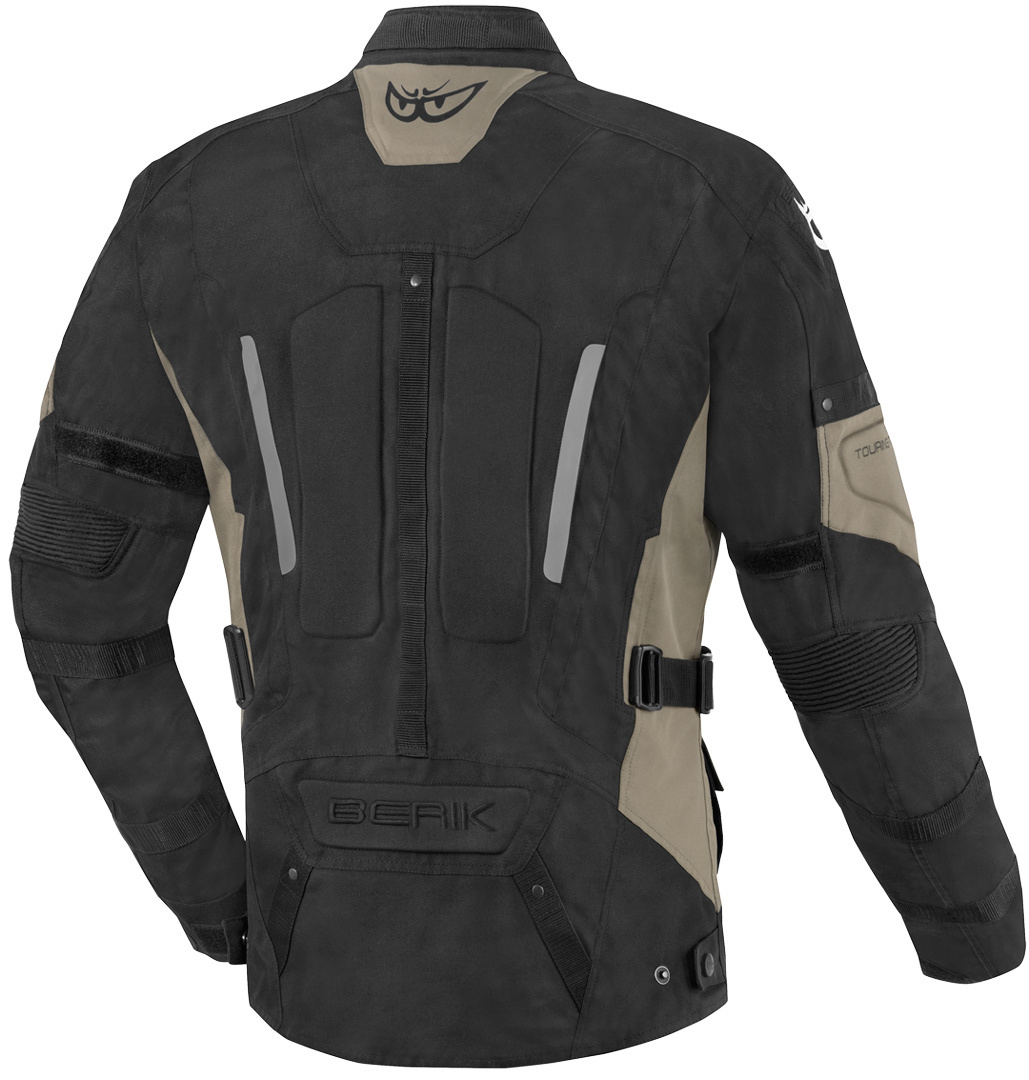 Berik Spencer waterproof Motorcycle Textile Jacket black/beige 52 Figure 2
