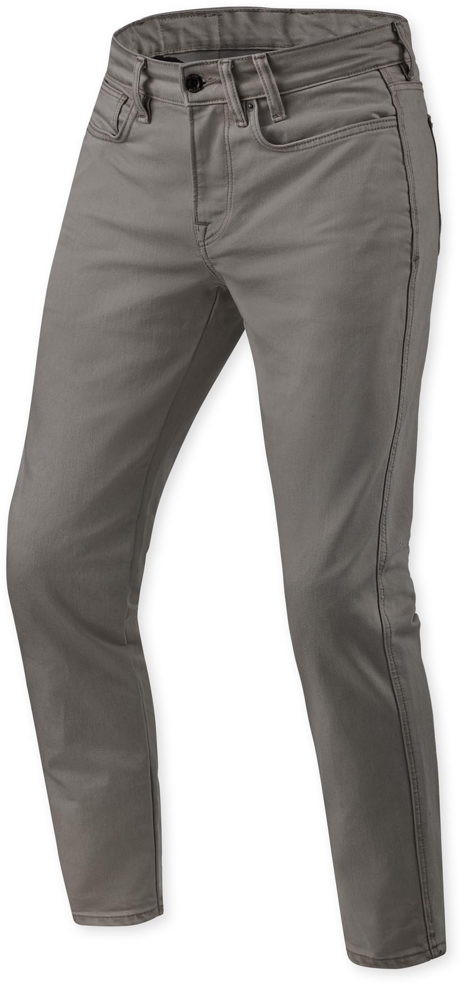 Revit Jamison Slim Motorcykeljeans Sort/oliven 38/34 Figur 1
