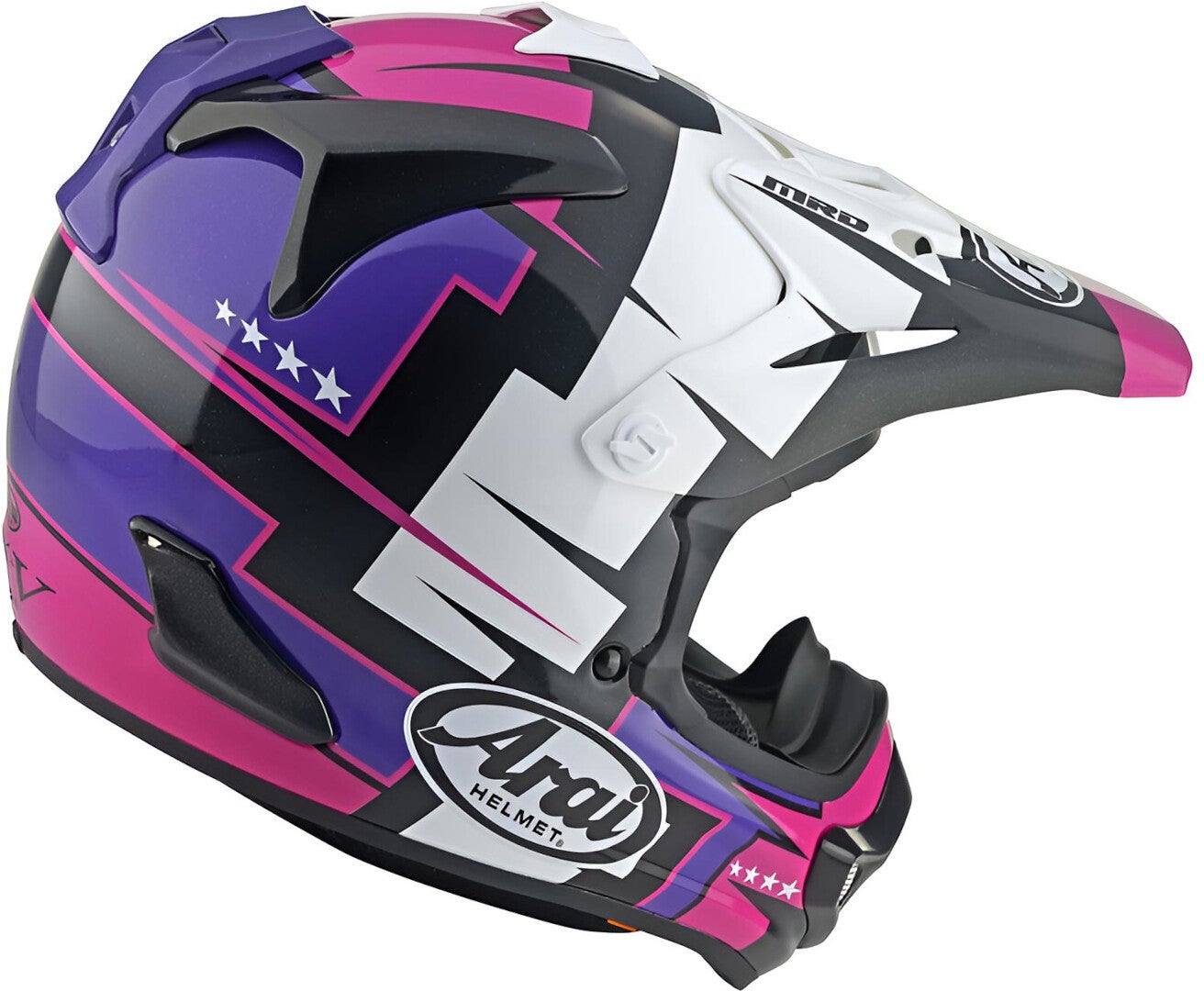 Arai MX-V EVO Battle Casco da motocross Multicolore XL (61/62) Figura 2